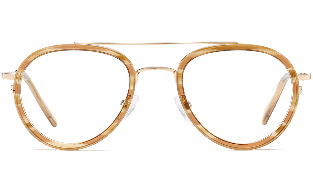 aviator eyeglasses frame front 9554