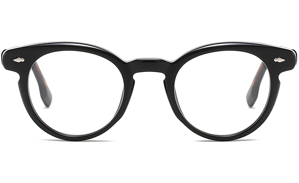 retro round eyeglasses front 1367