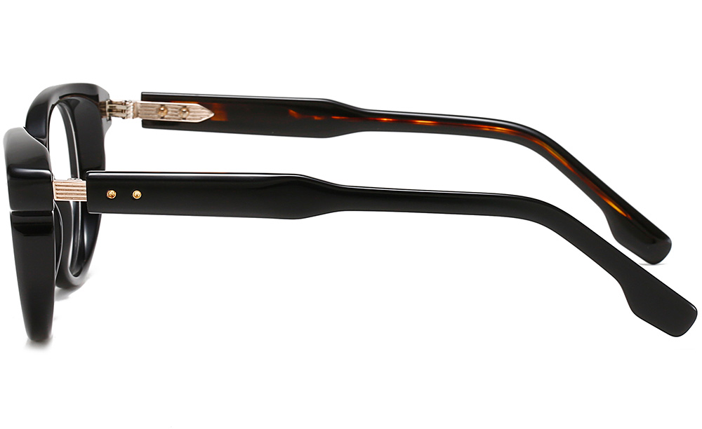 retro round eyeglasses side 1367