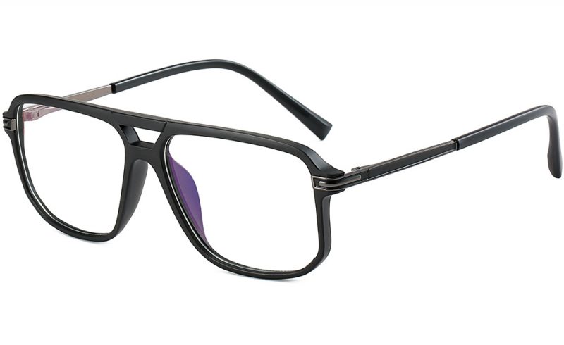 black optical eyeglasses frame 95863