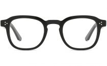 black square eyeglasses front 1088