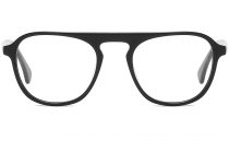 black optical eyeglasses front 1009