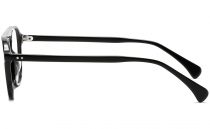 black optical eyeglasses side 1009