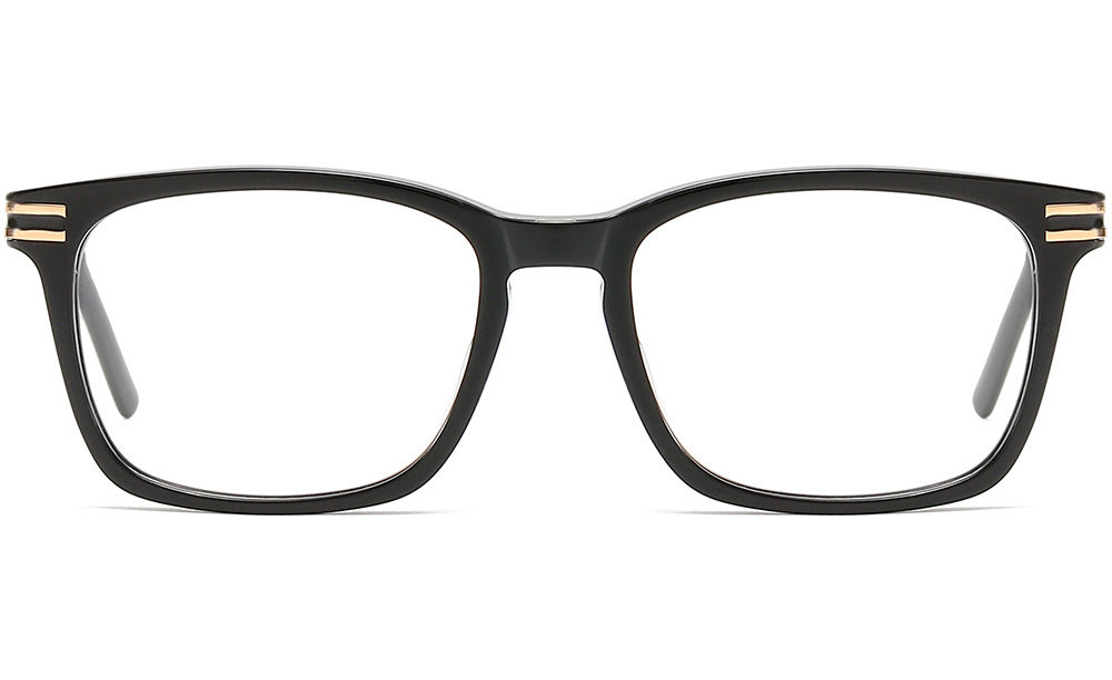 black optical eyeglasses front 1240