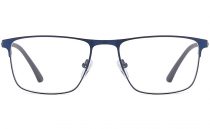 blue eyeglasses frame front HE05