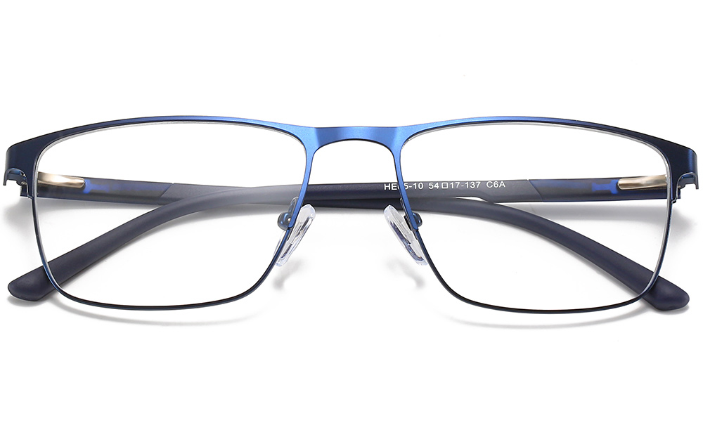 blue optical eyeglasses frame HE05