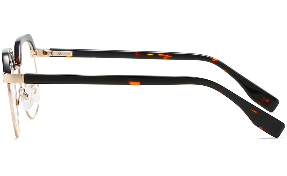 browline eyeglasses frame side 17684