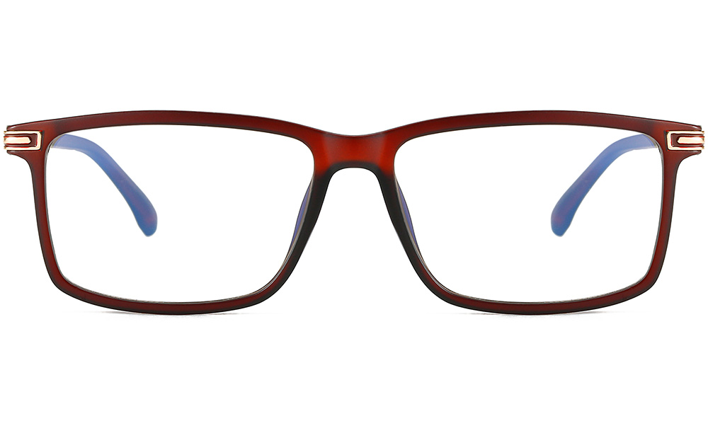 brown eyeglasses front 95862