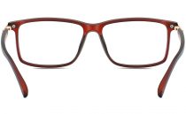 brown eyeglasses back 95862