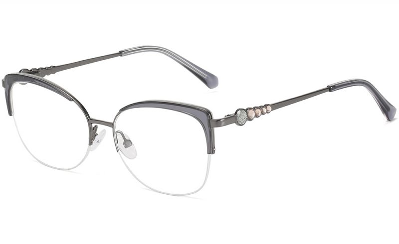 semi rimless eyeglasses 9474