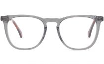 gray eyeglasses frame front 1006