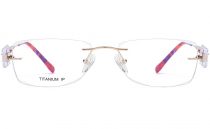 titanium-rimless-glasses-women-front-718