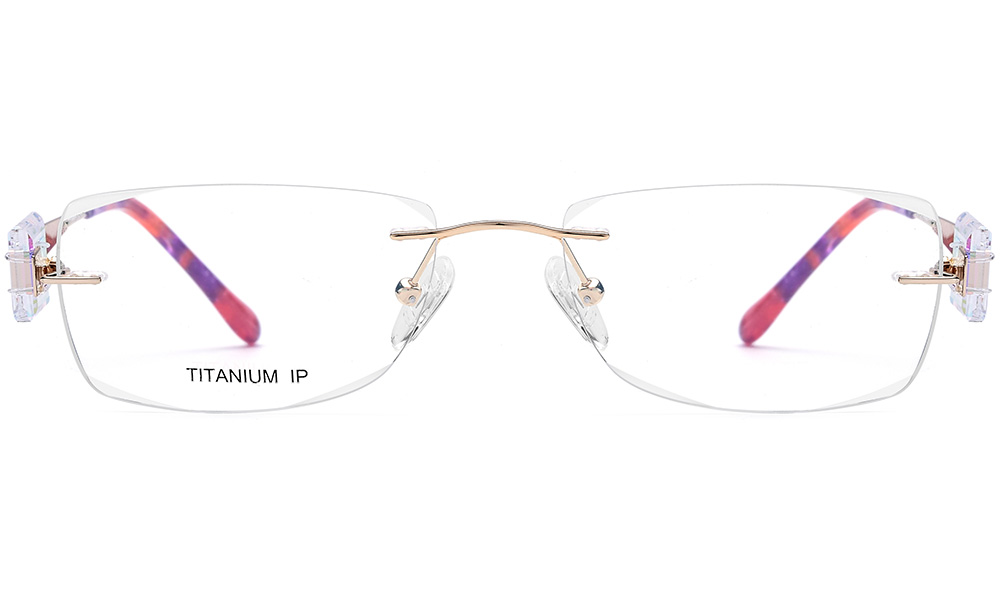 titanium-rimless-glasses-women-front-718