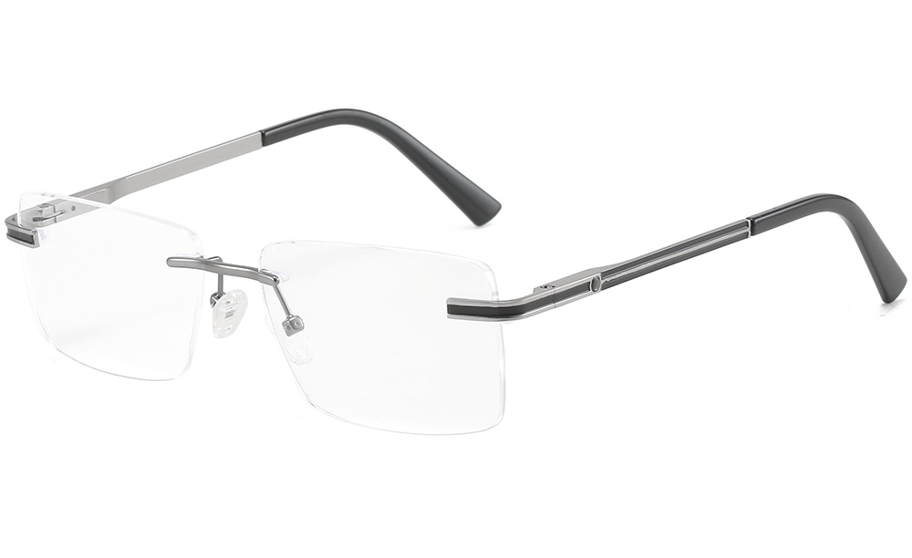 rimless-rectangle-eyeglasses-86002
